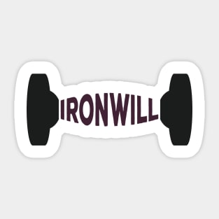 Ironwill Sticker